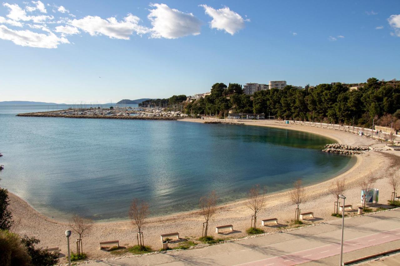 Apartamento Sky Di Mare - Free Private Garage Split Exterior foto