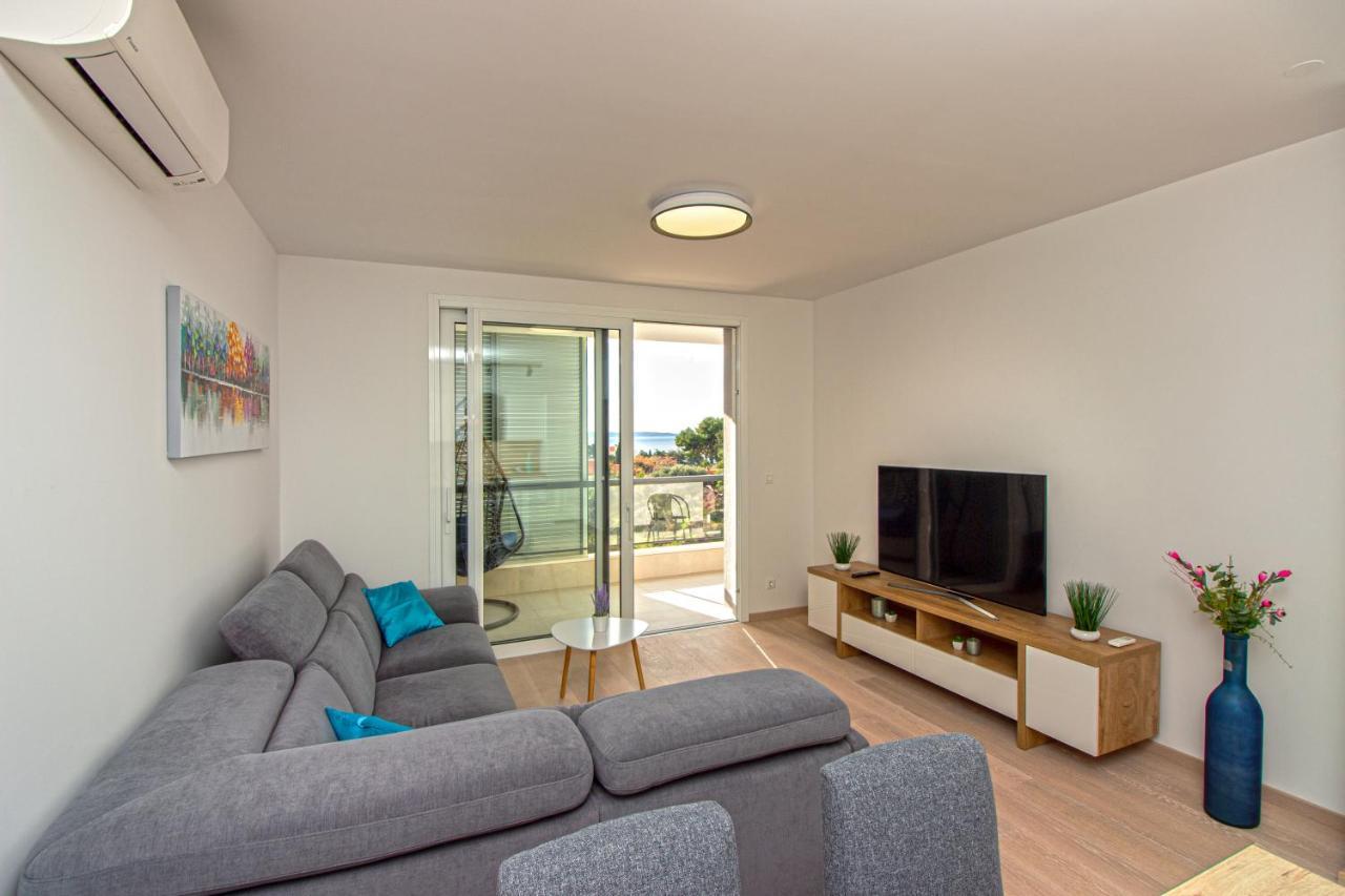 Apartamento Sky Di Mare - Free Private Garage Split Exterior foto